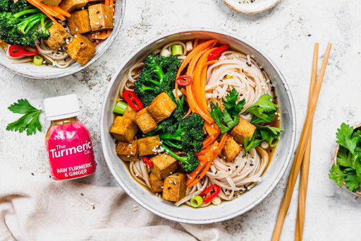 Miso Tofu and Ginger Ramen recipe