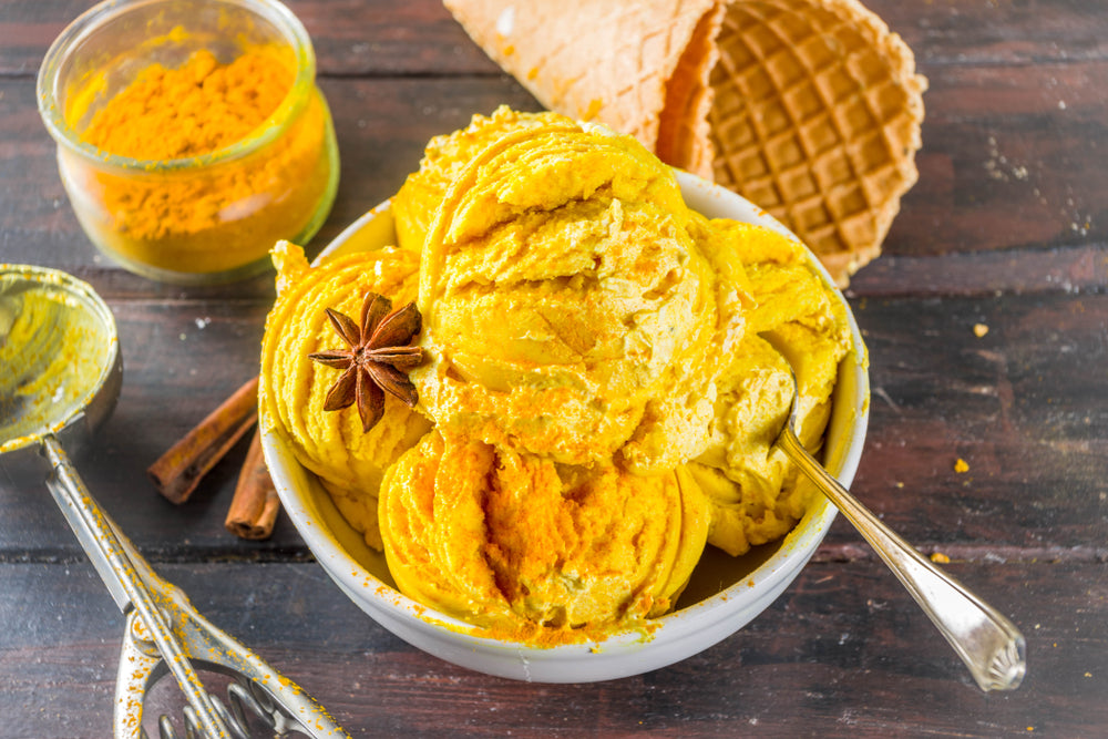 Golden Turmeric Ice Cream recipe