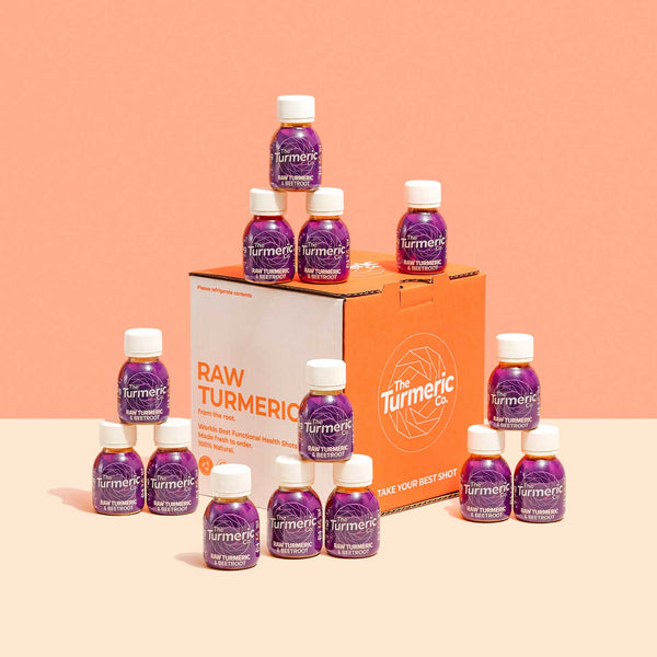 Raw Turmeric & Beetroot Shot Box