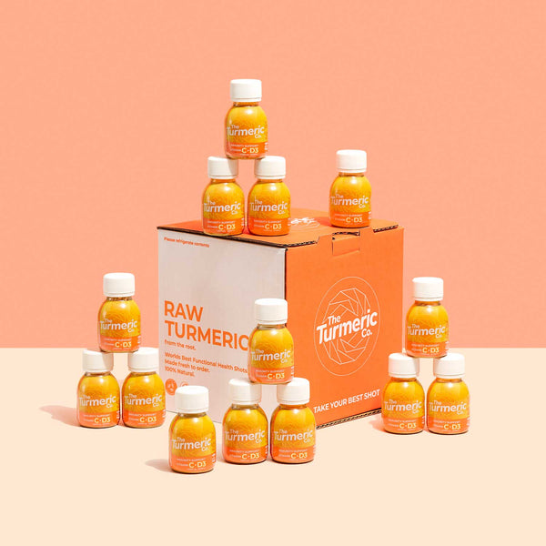 Raw Turmeric Vitamin C & D3 Shot Box