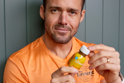The Turmeric Co. is sponsoring the knees of marathon runners