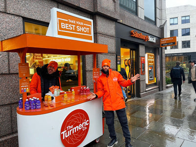 The Turmeric Co. brings turmeric shot sampling to Sainsbury’s and Tesco