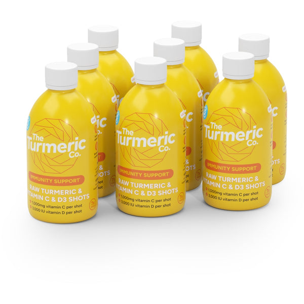 Raw Turmeric Vitamin C & D3 Self-Shot Box