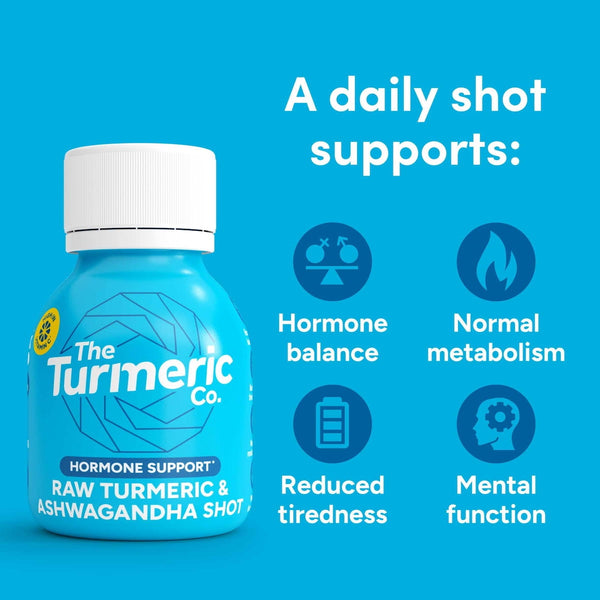 Raw Turmeric & Ashwagandha 7-Shot Box