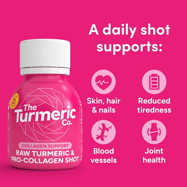 Raw Turmeric & Pro-Collagen Shot Box