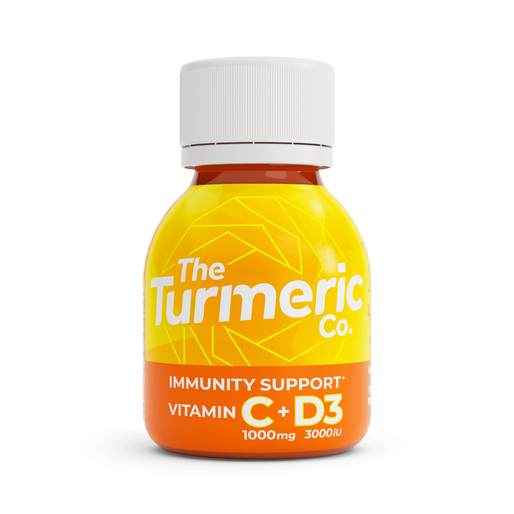 Raw Turmeric Vitamin C & D3 Shot Box Vitamin Shots The Turmeric Co.