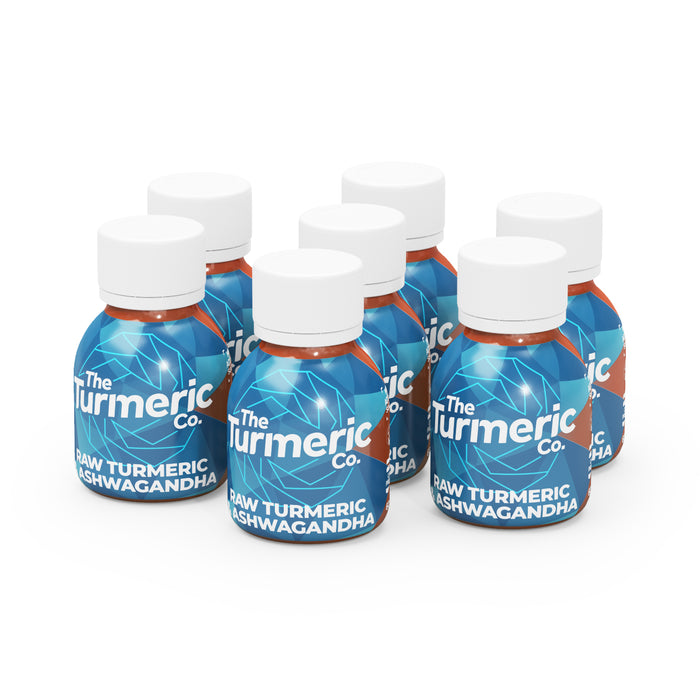 Raw Turmeric & Ashwagandha 7 Shot Box
