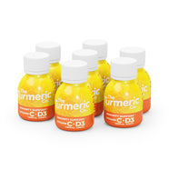 Raw Turmeric Vitamin C & D3 7 Shot Box