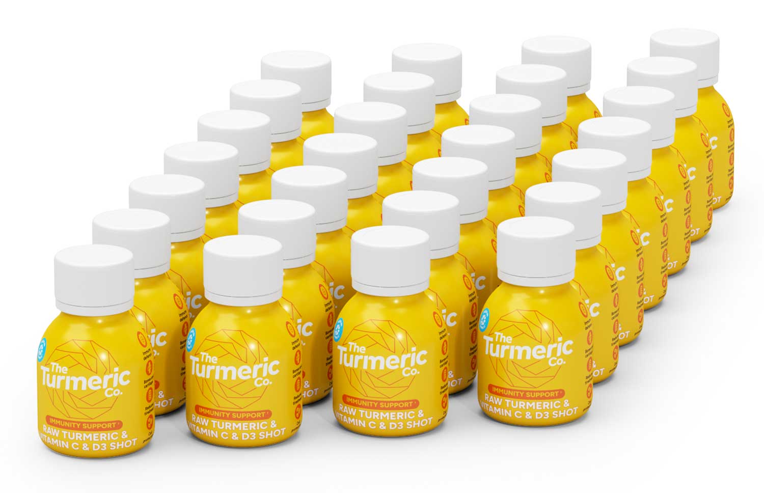 Raw Turmeric Vitamin C & D3 Shot Box