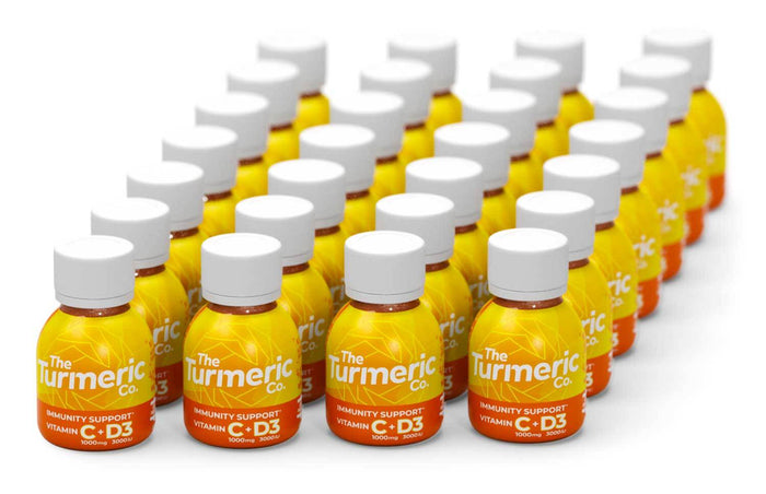 Raw Turmeric Vitamin C & D3 Shot Box