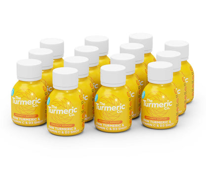 Raw Turmeric Vitamin C & D3 Shot Box
