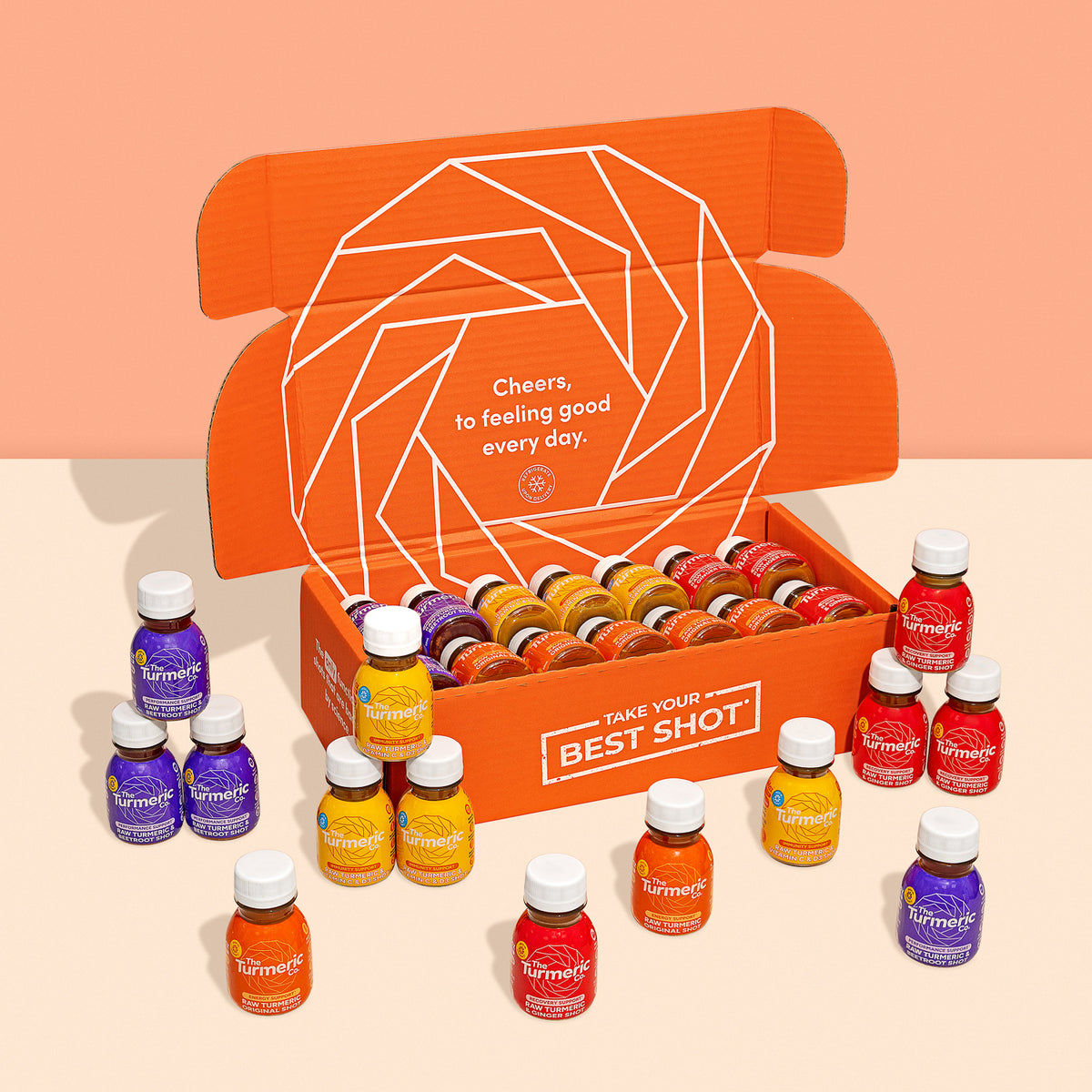 Best Turmeric Shots UK | Mixed Shot Box | The Turmeric Co.