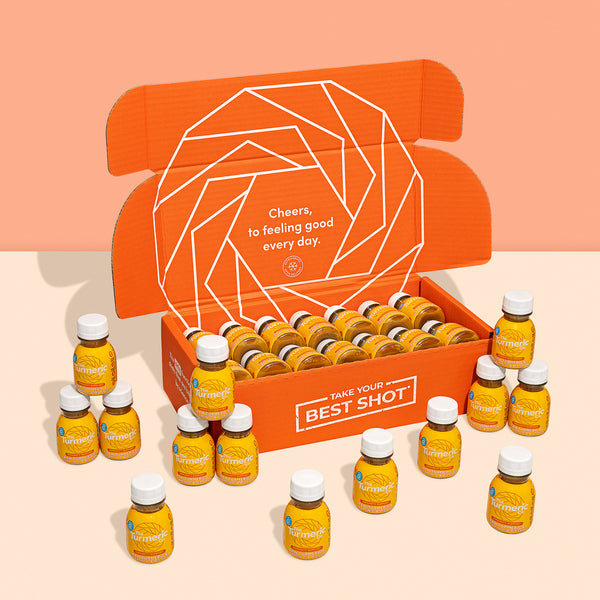 Raw Turmeric Vitamin C & D3 Shot Box