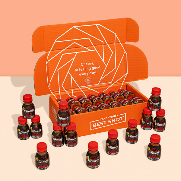 Raw Turmeric & XTRA Ginger Shot Box