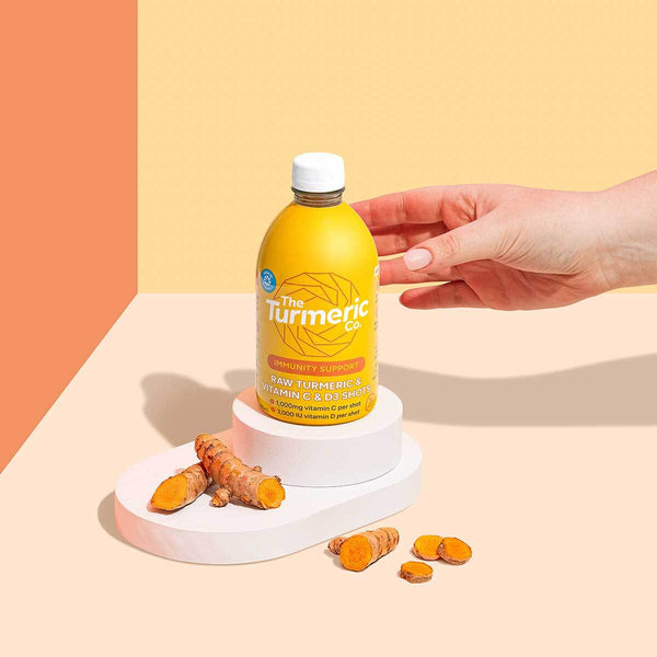 Raw Turmeric Vitamin C & D3 Self-Shot Box