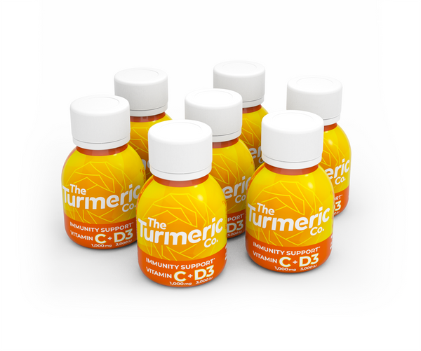Raw Turmeric Vitamin C & D3 Shot Sample Box