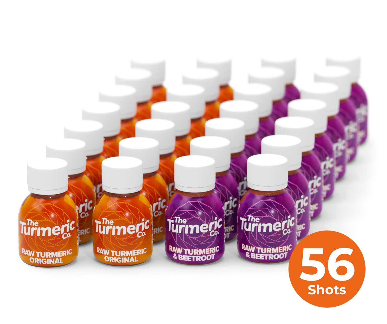 Turmeric & Beetroot Everyday Performance - 56 Shots (2 each Day)