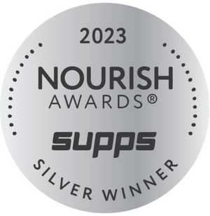 Nourish Awards 2023 Supps Silver Winner